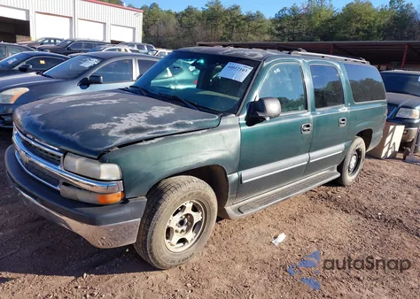 2002 Chevrolet Suburban 1500 Ls z USA, uszkodzony, nr VIN 1GNEC16Z82J111912